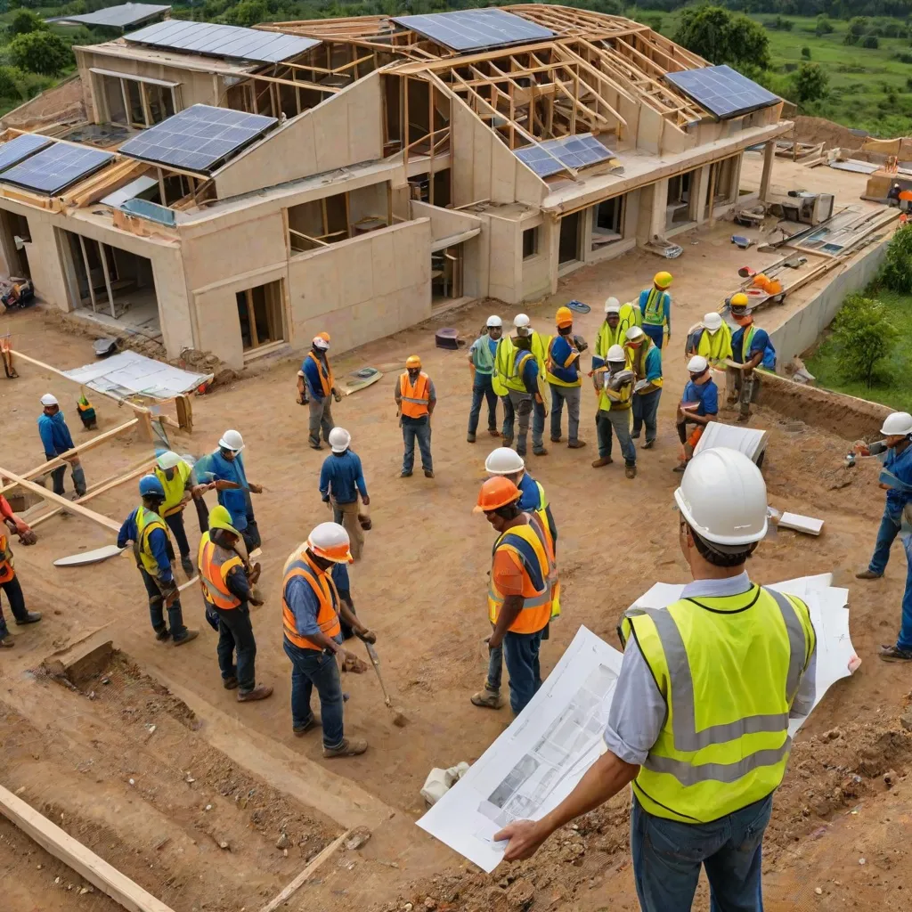 Jak efektywnie i ekologicznie zarządzać budową domu