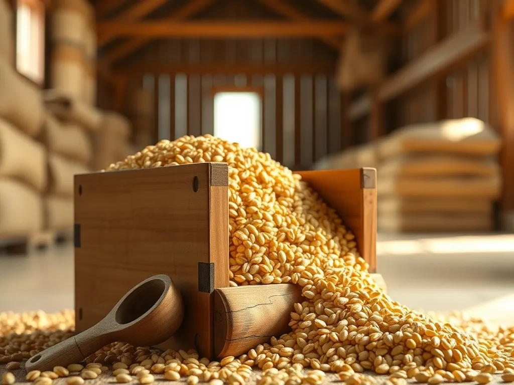 Ile waży m3 zboża? Przelicznik i orientacyjne masy